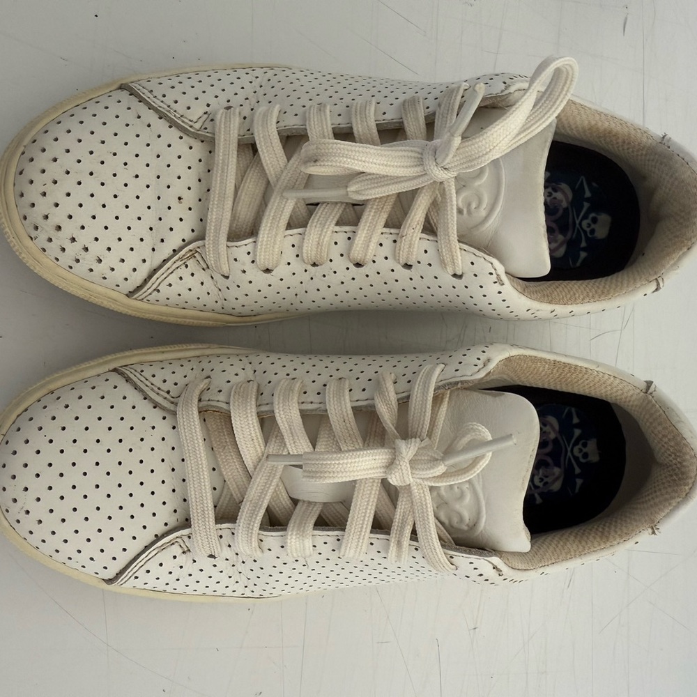 G/FORE White Perforated Golf Shoes
